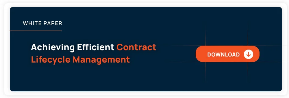 Achieving Efficient Contract Lifecycle Management